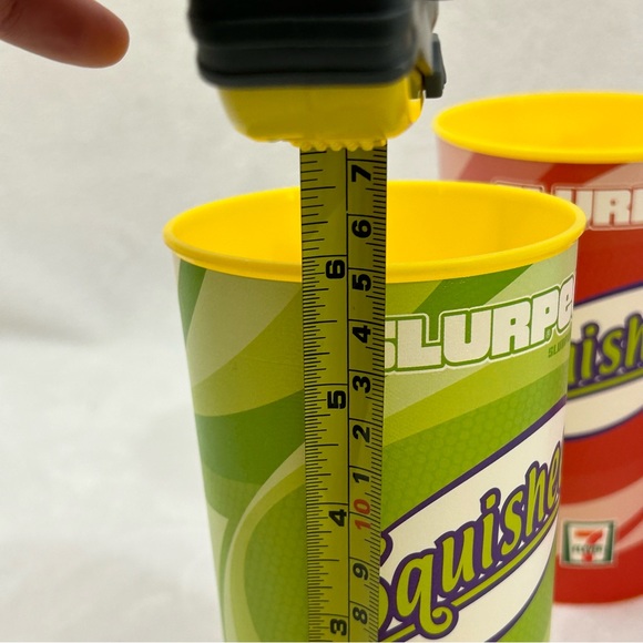 The Simpsons Movie 22 oz Slurpee Squishee Plastic Cups 7-Eleven Kwik E Mart 2007 - Picture 9 of 9